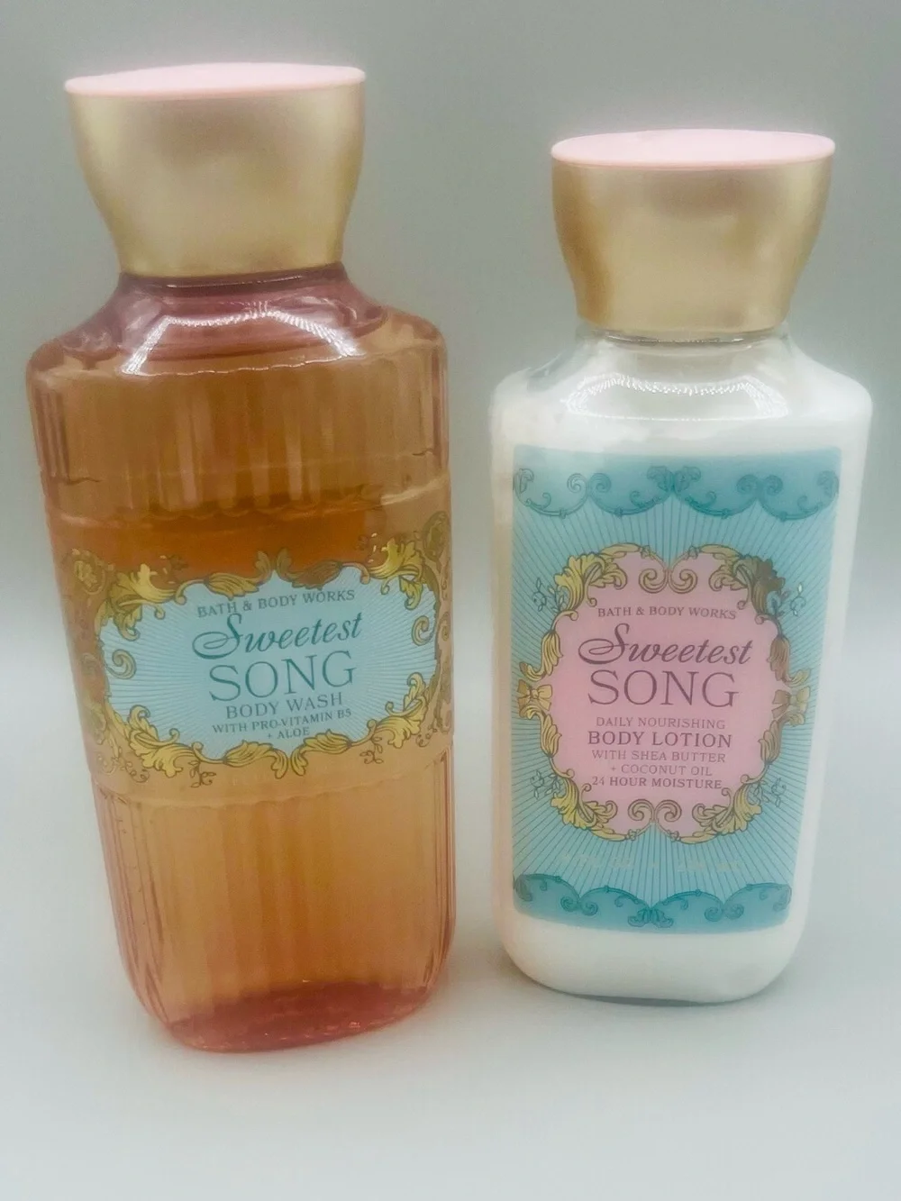 Bath & Body Works SWEETEST SONG 7 Piece Gift Set With Large Tote NEW